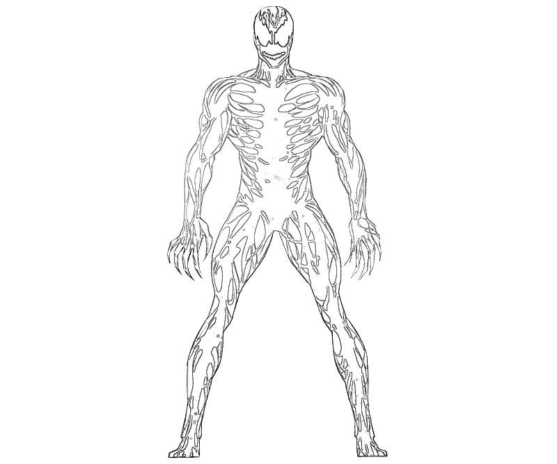 free carnage coloring pages coloring home