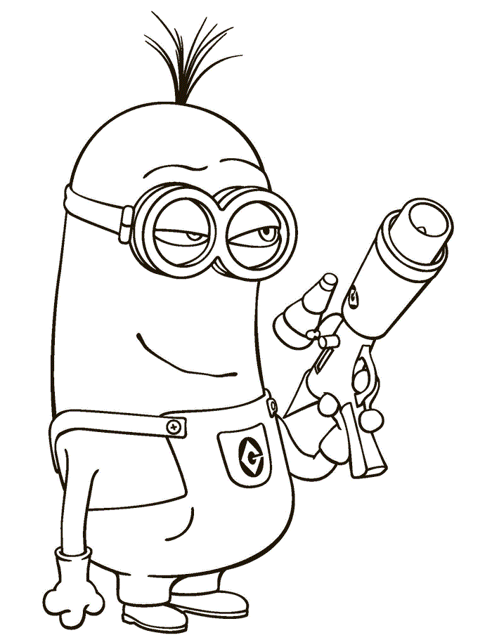 Despicable Me Coloring Pages | Coloring Kids