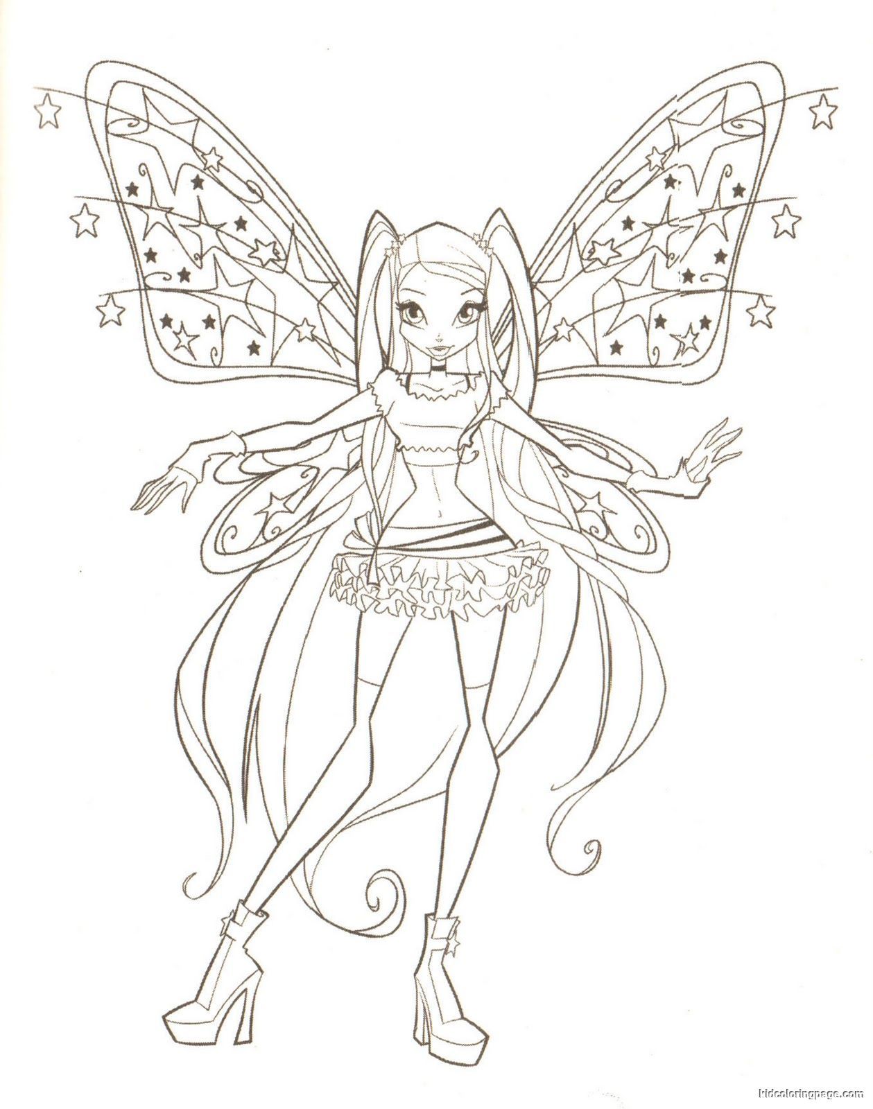 Download Winx Club Believix Coloring Pages Game - High Quality ...