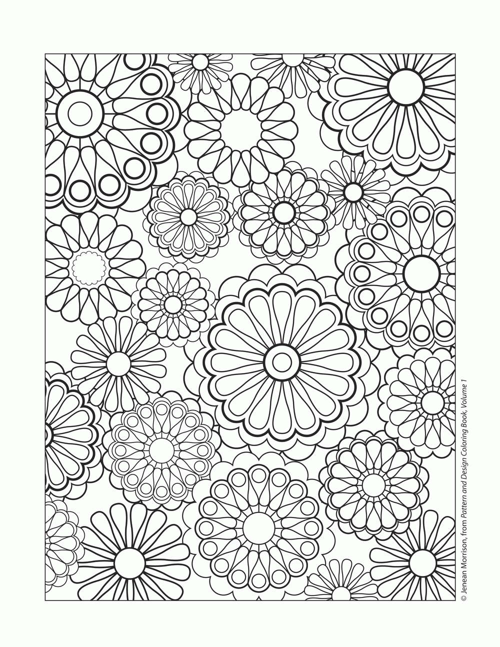 Pattern Coloring Pages - Bestofcoloring.com