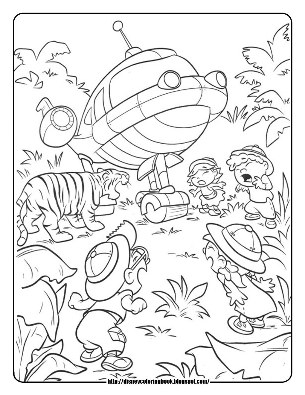 Little Einsteins 4: Free Disney Coloring Sheets | Learn To Coloring