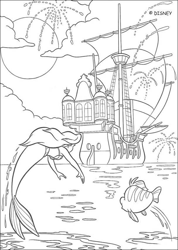 12 Pics of Little Mermaid Octopus Coloring Pages - Sebastian ...
