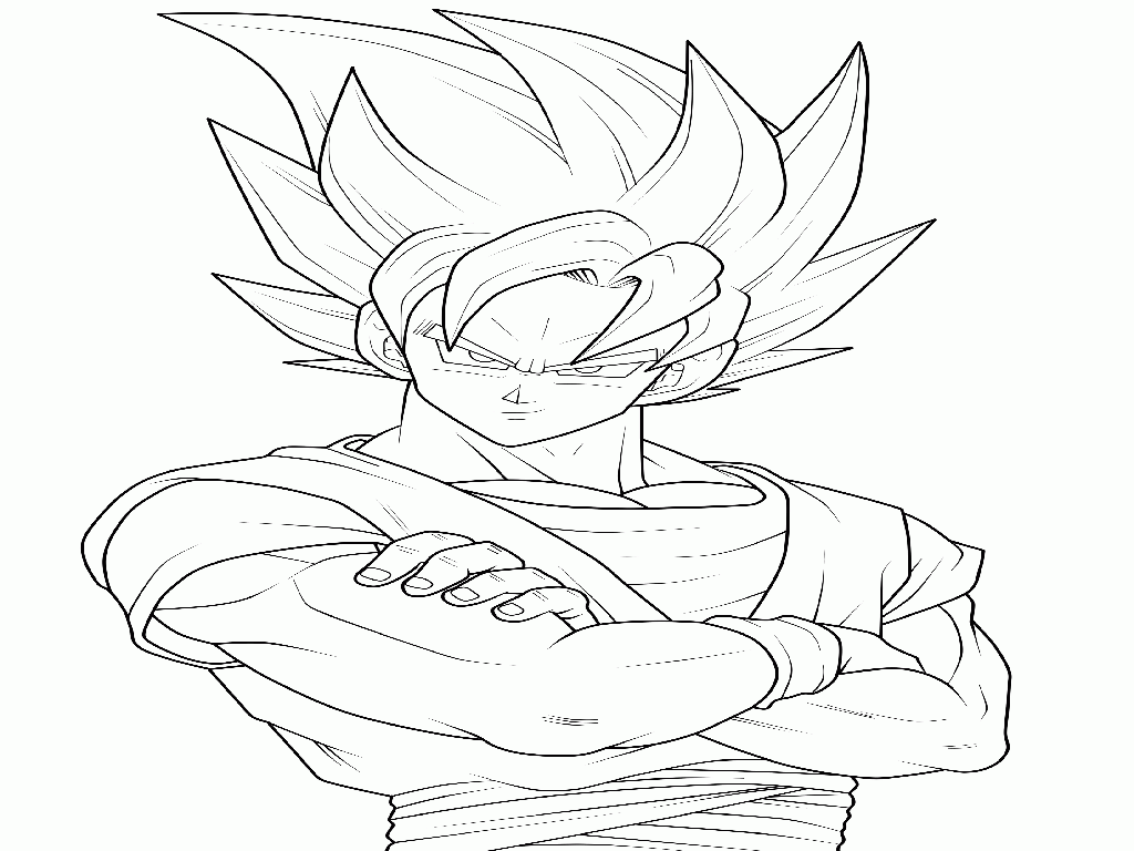 dragon ball z coloring pages bardock meets pan | Best Coloring ...