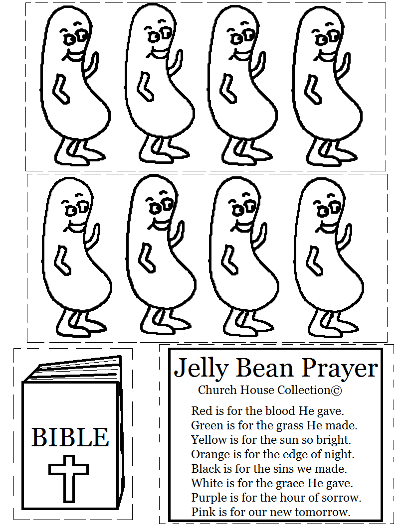 Bean prayer jelly Jelly Bean