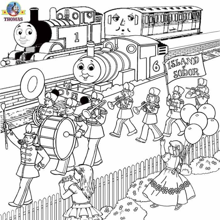 Little Engine That Could - Coloring Pages for Kids and for Adults