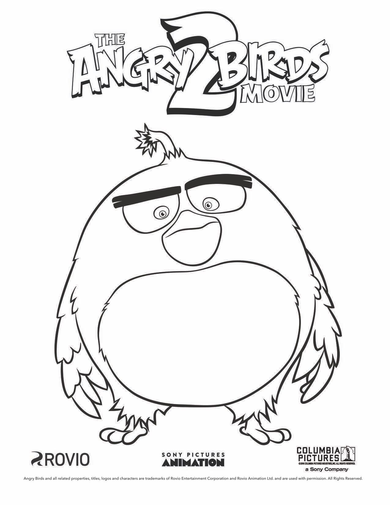 Angry Birds Movie 20 Bomb Coloring Page ...pinterest.com   Coloring ...