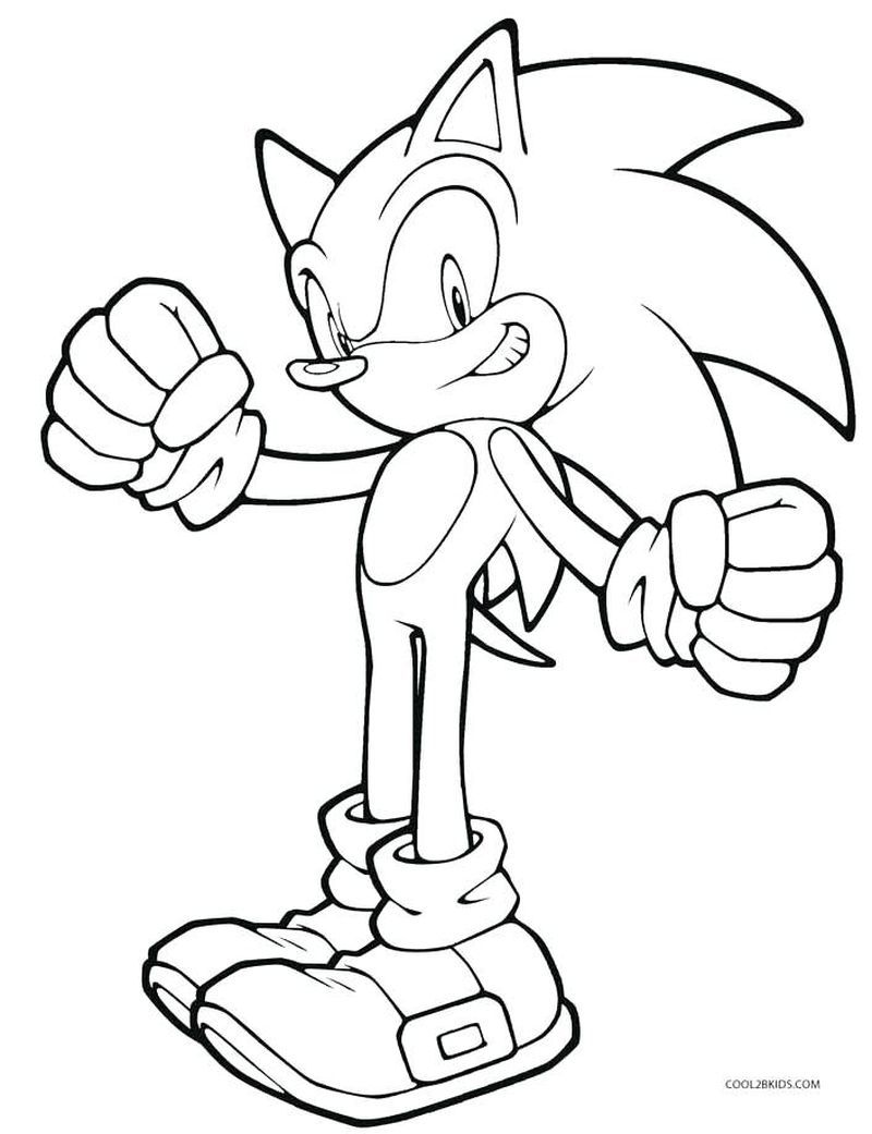 Sonic the Hedgehog Coloring Pages | Cartoon coloring pages, Coloring pages,  Super coloring pages
