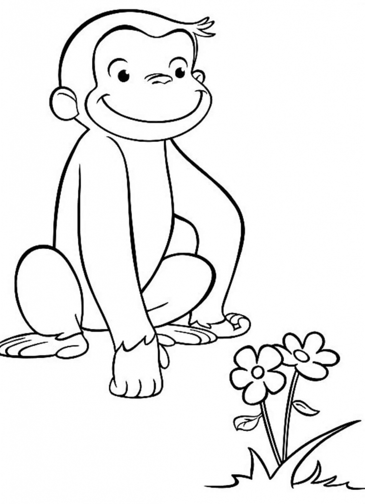 15 Free Printable Curious George Coloring Pages