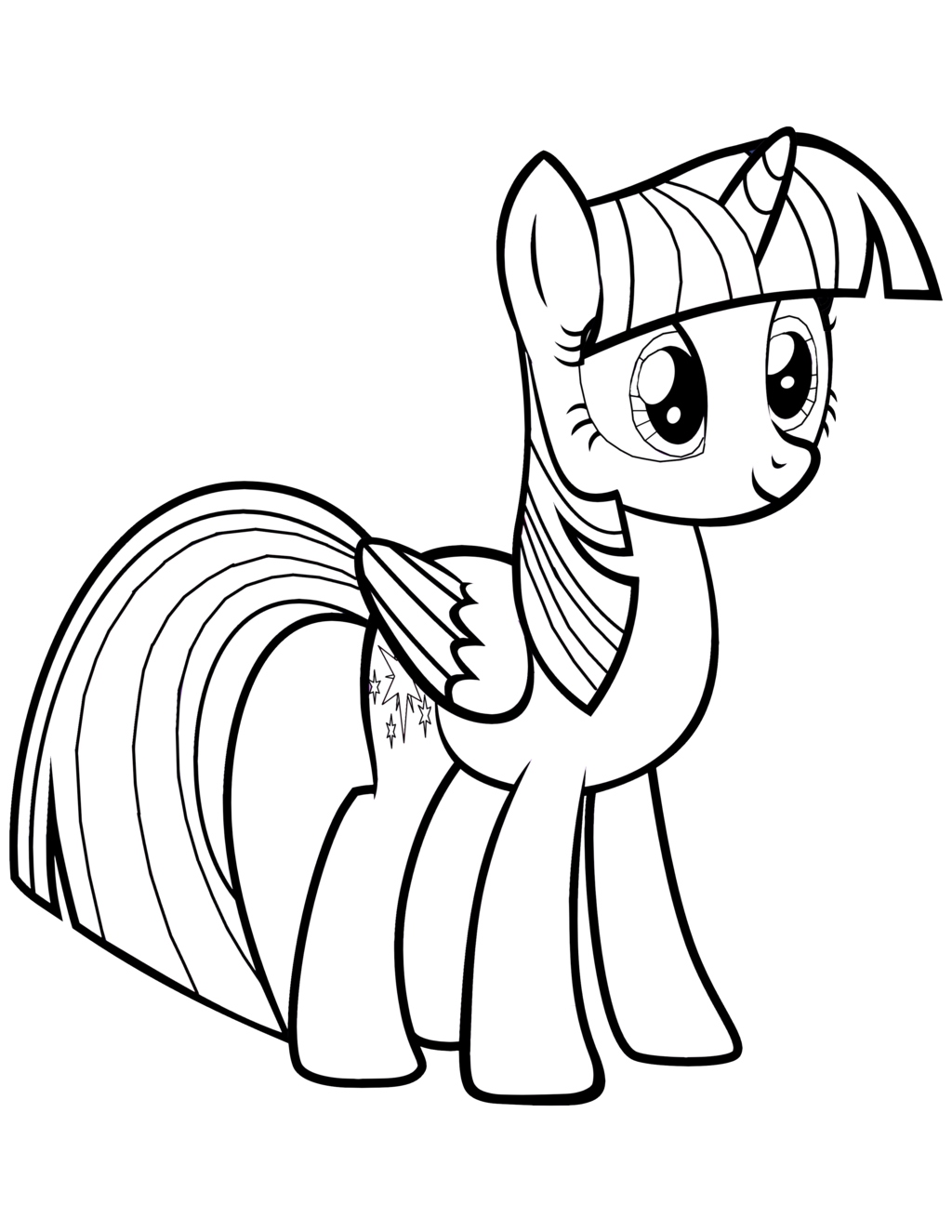 Coloring Pages : My Little Pony Alicorn Coloring Pages For Kids ...