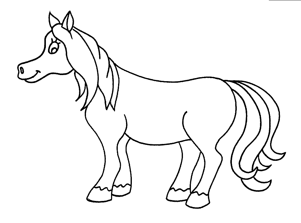 Horse Coloring Pages | Horses Coloring | Coloring Page Horse