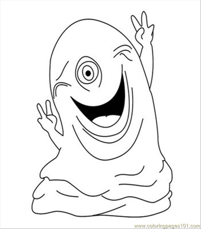 Coloring Pages 5 Monsters (Cartoons > Monsters Inc.) - free 