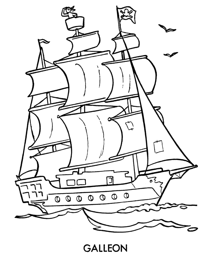 Search Results » Pirate Ship Coloring Pages