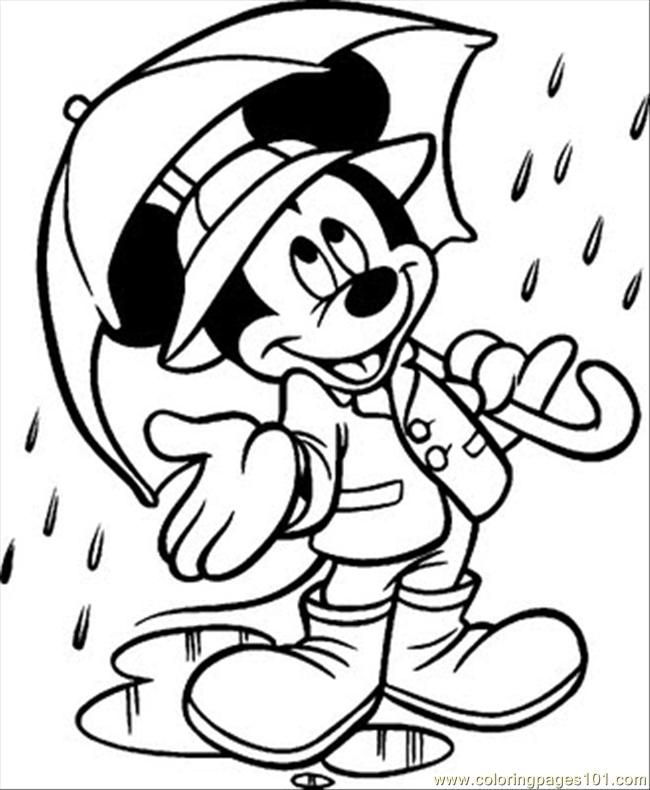 Picture Of Minnie Mouse To Color | Disney Coloring Pages | Kids 