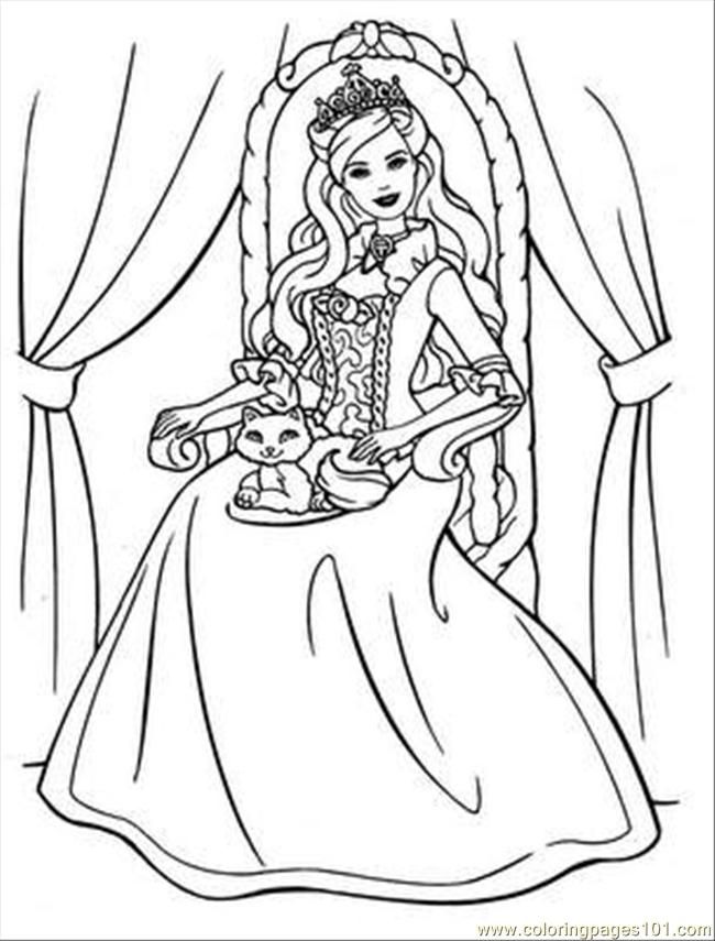 Coloring Pages Ie Princess Coloring Pages 03 (Cartoons > Disney 