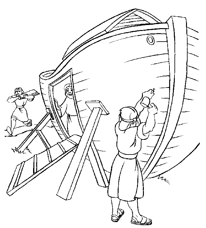 Coloring Pages Of Noah S Ark - Free Printable Coloring Pages 