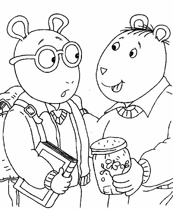 arthur coloring pages free | Kids Painting Pages