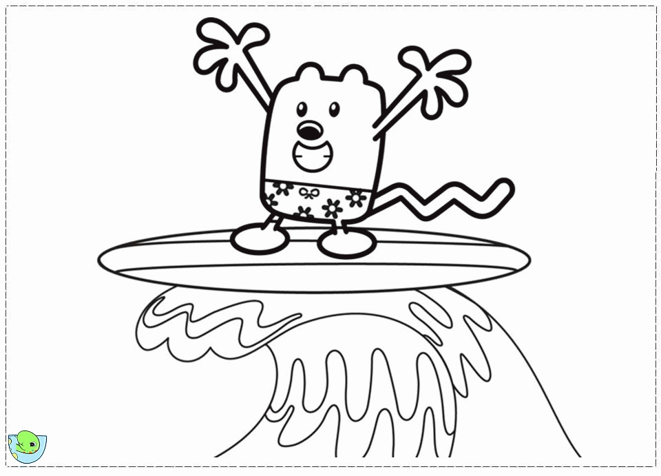 WOW WOW WUBBZY Colouring Pages (page 3)