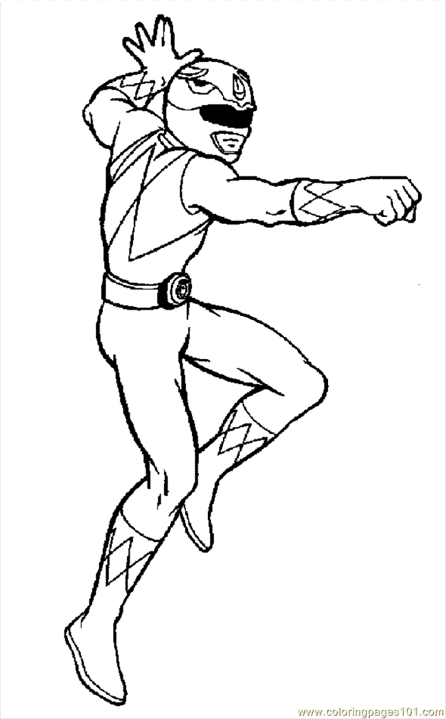 time force rangers Colouring Pages (page 3)