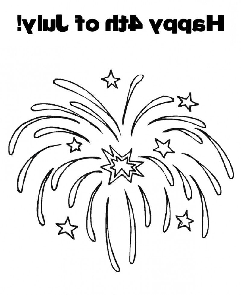 Fourth Of July Coloring Pages Printable - Kids Colouring Pages