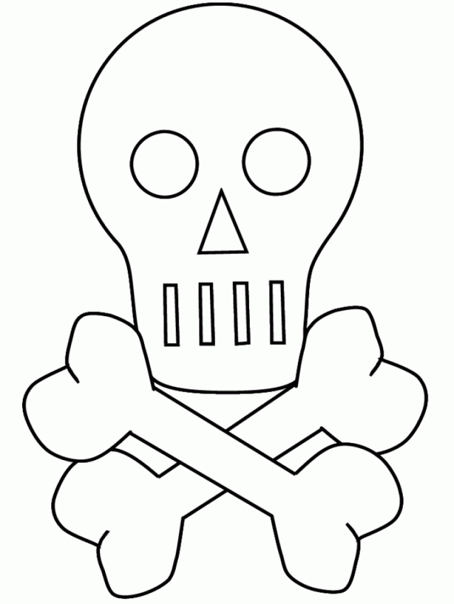 Skull Color Pages HD Printable Coloring Pages 268862 Boxcar 
