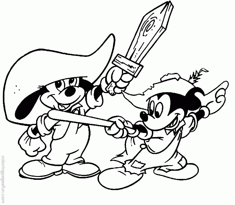 Three Musketeers Coloring Pages 15 | Free Printable Coloring Pages 