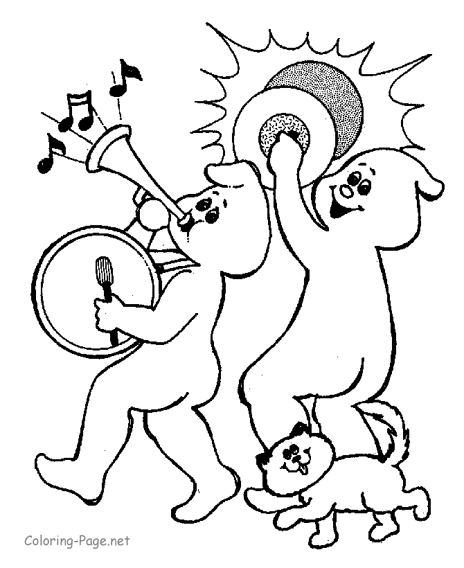 of cartoon chef turkey bird holding pot coloring page outline 