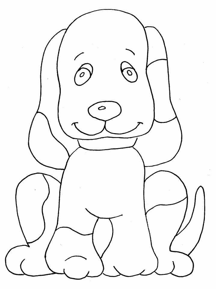 Adorable Dog Coloring Pages to print for kids | Coloring Pages