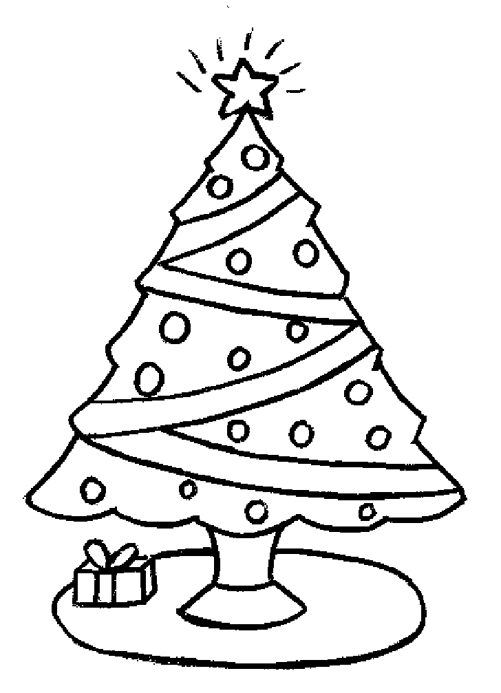 Download Free Christmas Tree Coloring Pages For Kids Christmas Coloring Coloring Home