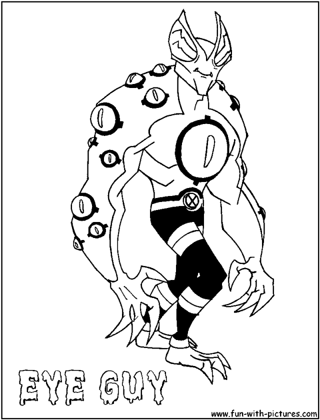 Alien Coloring Pages For Kids Coloring Pages Free Printable 275099 