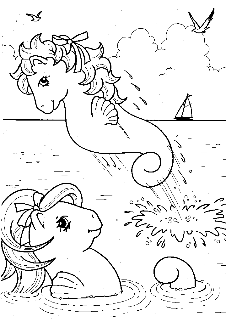 My little pony coloring pages and books – free and printable
