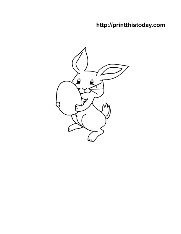 Easter Coloring Pages Printables | Print This Today