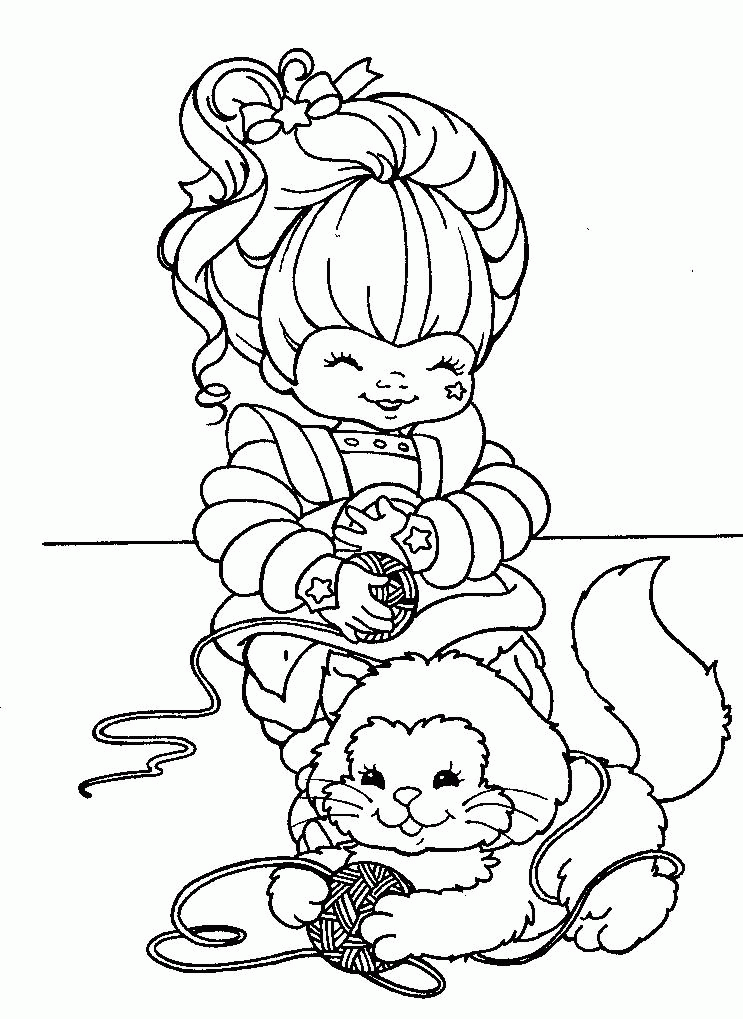 corainbow bright Colouring Pages