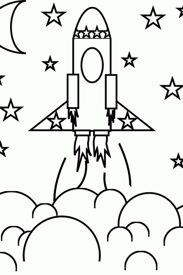rocket coloring page  coloring home