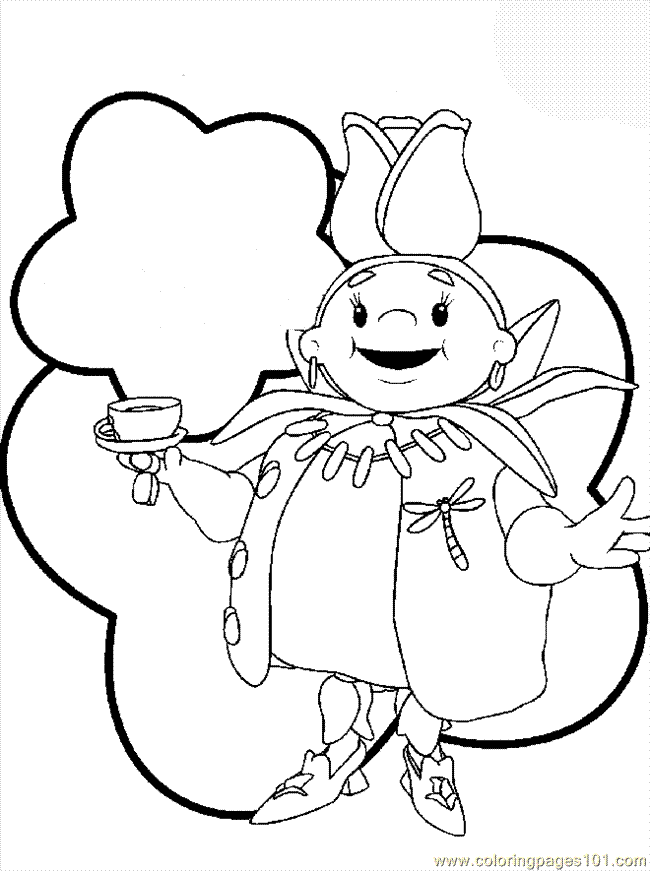 fi fi Colouring Pages