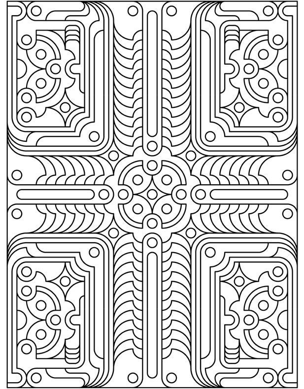 Dover Sample Coloring Pages