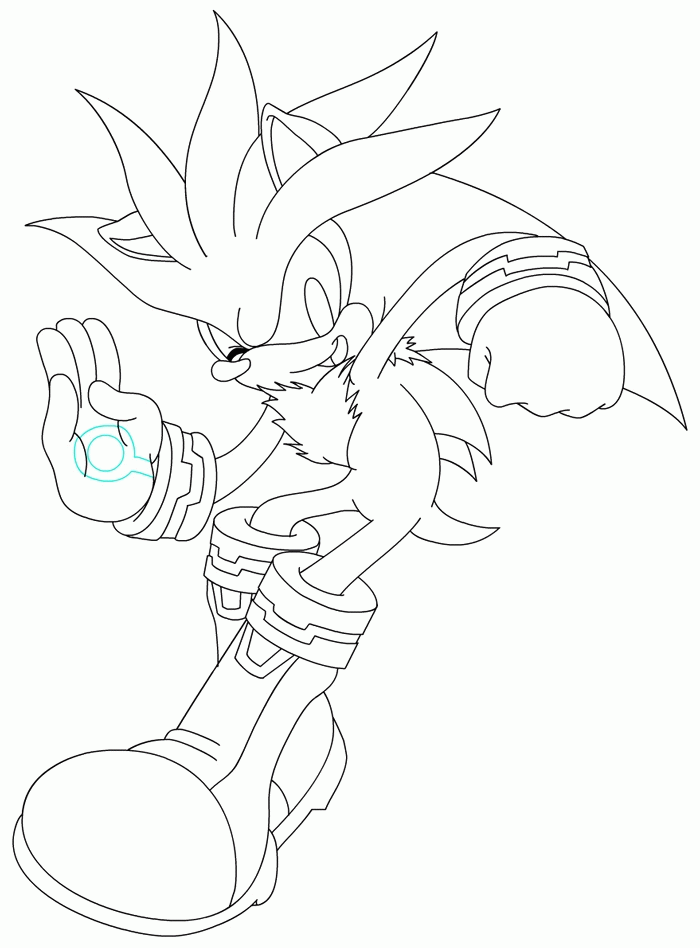 Sonic Character Coloring Pages