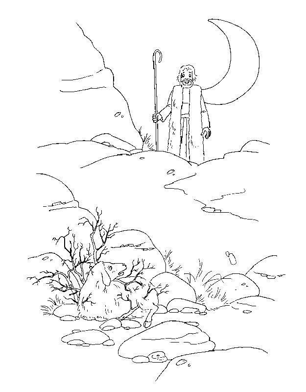 Bible Stories Coloring Pages 30 | Free Printable Coloring Pages 
