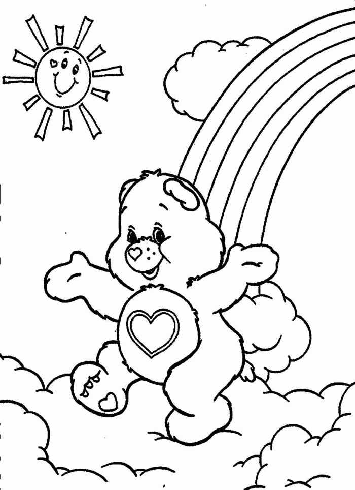 Coloring Pages Care Bears | 99coloring.com