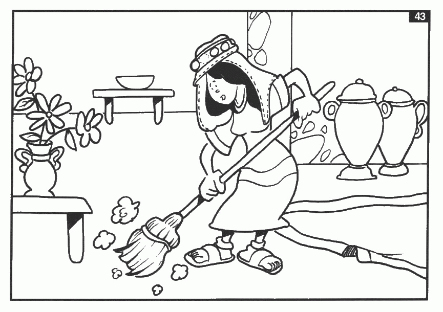 Lost Coin coloring pages | The Parable of the Lost Coin