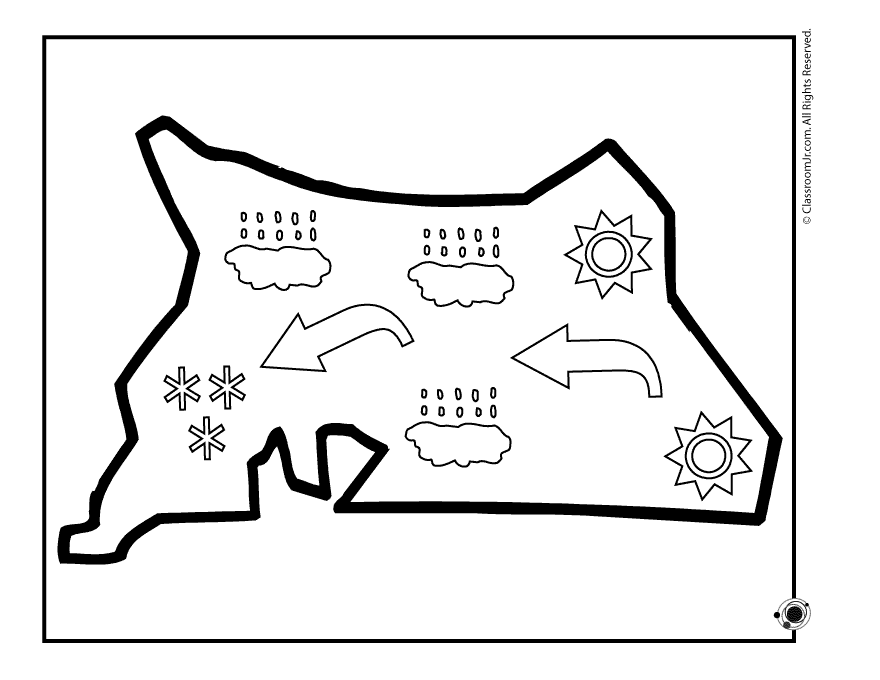 weather chart Colouring Pages (page 3)