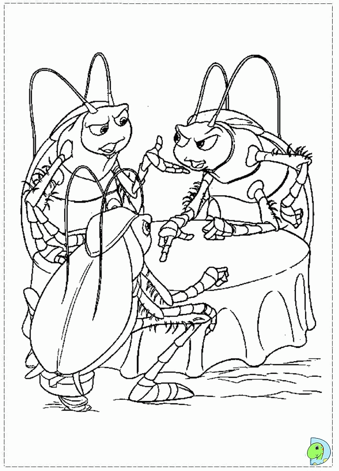 Coloring Pages Bugs Life Wallpaper Download Page 13 