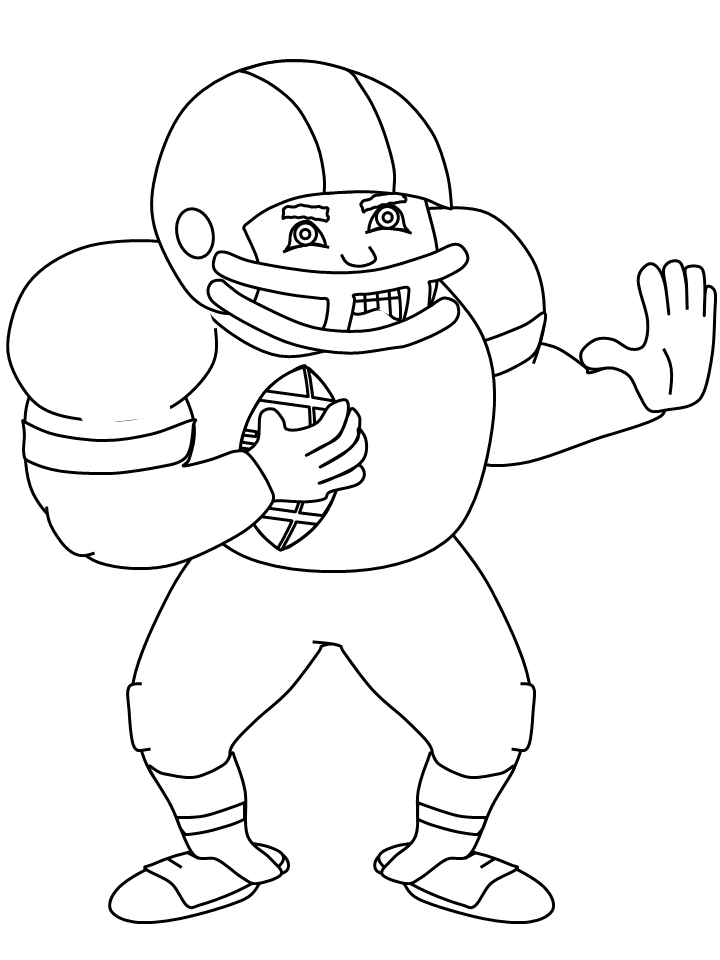 Football Football11 Sports Coloring Pages Coloring Book