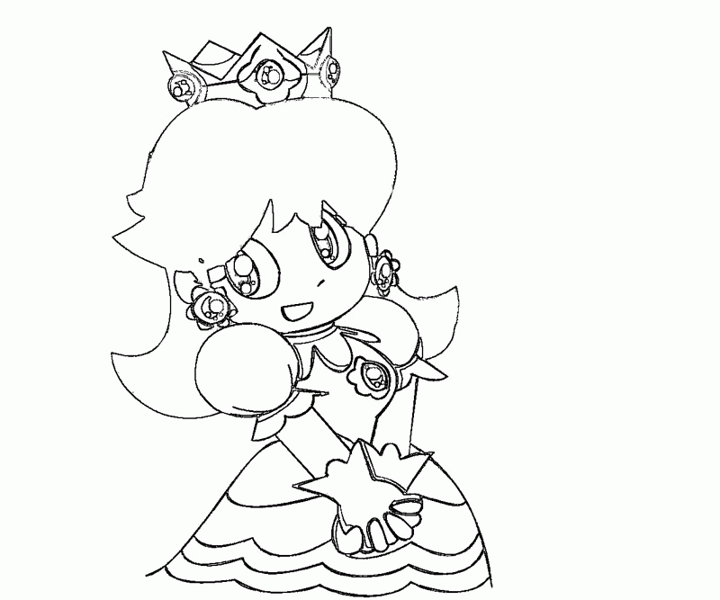 Download Rosalina Coloring Pages - Coloring Home