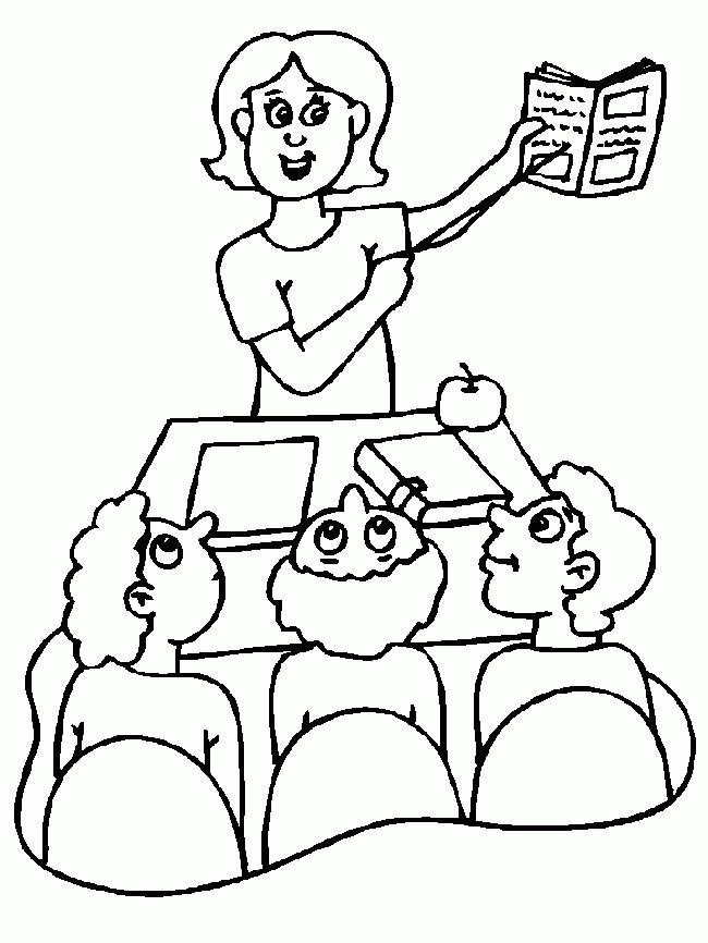 Coloring pages kindergarten - picture 8