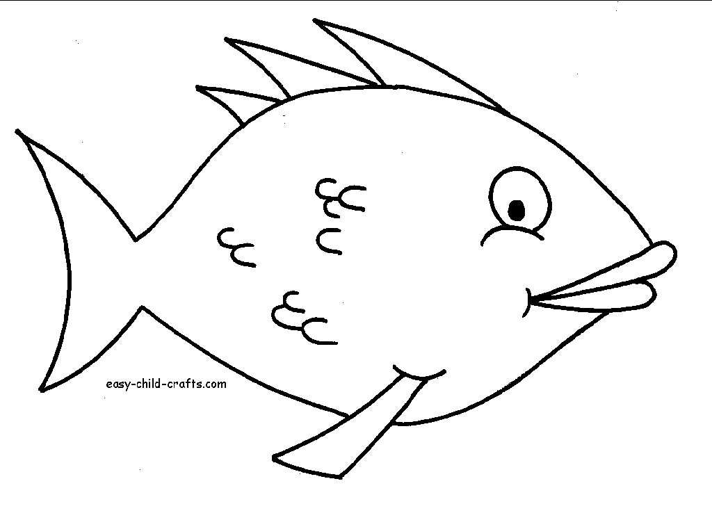or fish Colouring Pages