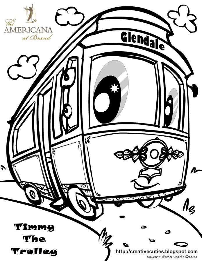 Creative Cuties: Timmy the Trolley