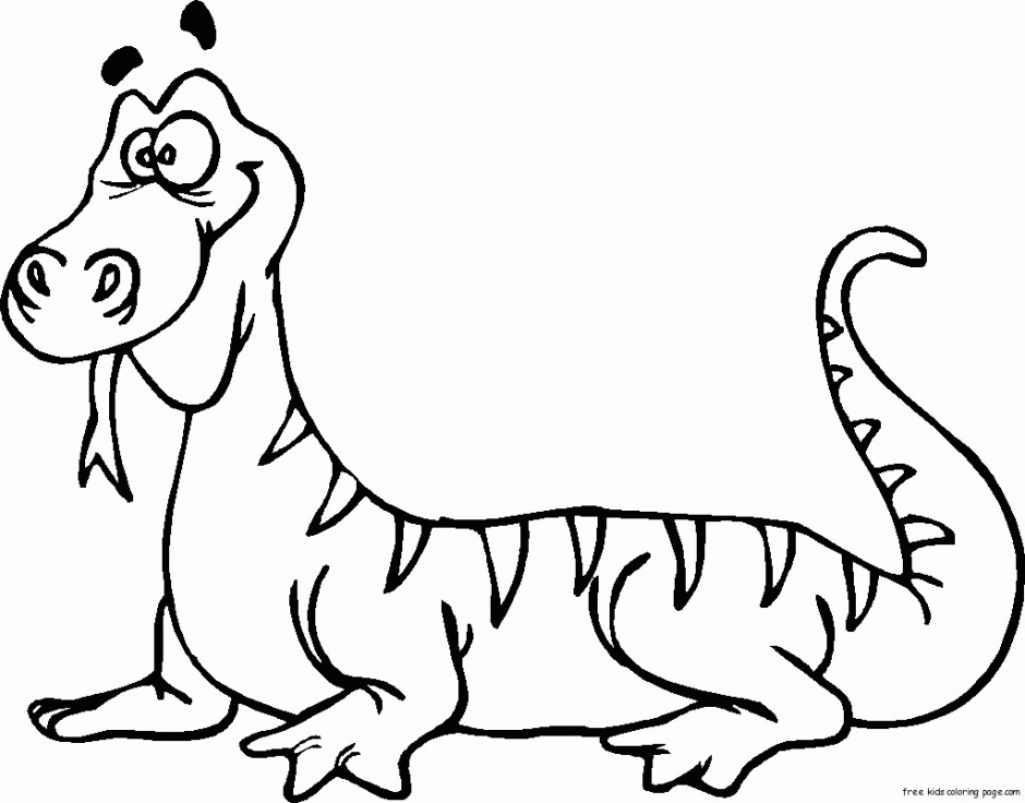 I Is For Lizard Coloring Pages Coloring Guru 185017 Lizard 