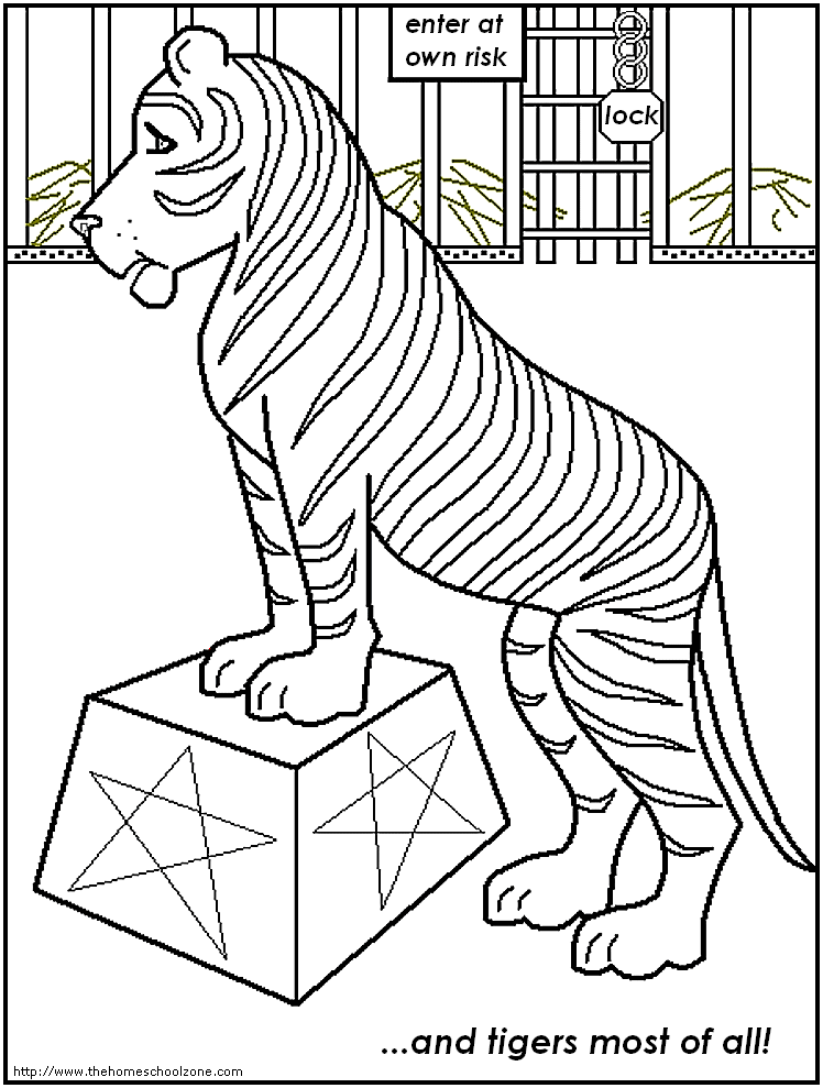 Circus Coloring Pages | Rsad Coloring Pages