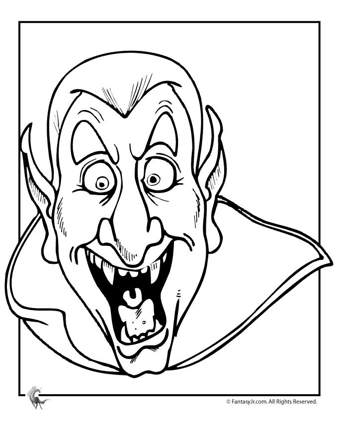halloween coloring pages: Monster Coloring Pages