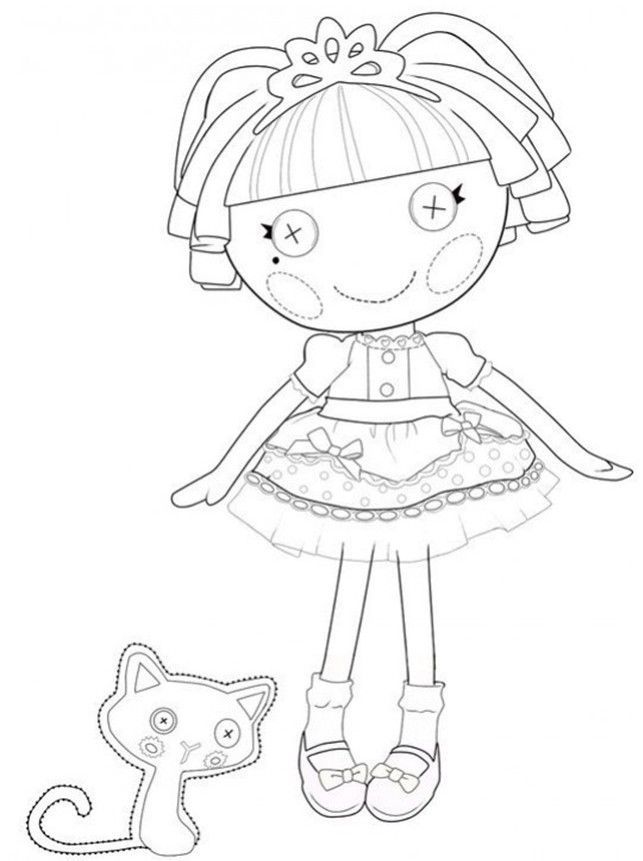 Lalaloopsy Coloring Pages | Free Printable Coloring Pages